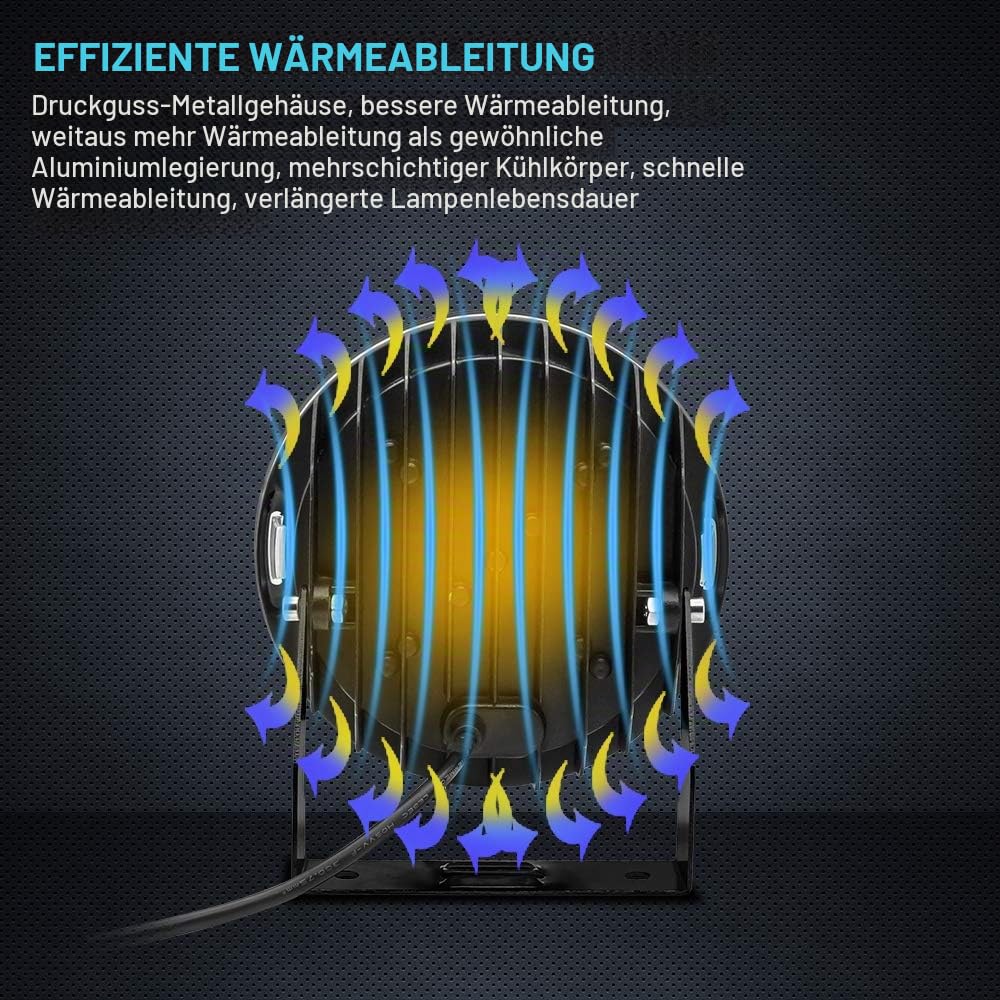 Zusatzscheinwerfer LED Scheinwerfer 12V 7" 300W LED Arbeitsscheinwerfer