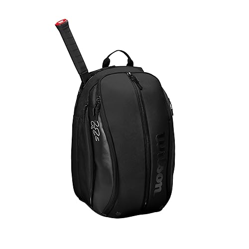 WILSON RF DNA Tennis Racket Bag - Red and Black