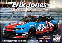 Vista 2 de Salvinos JR Models Eric Jones 2023 STP Nascar Plastic Model Kit a escala 1:24
