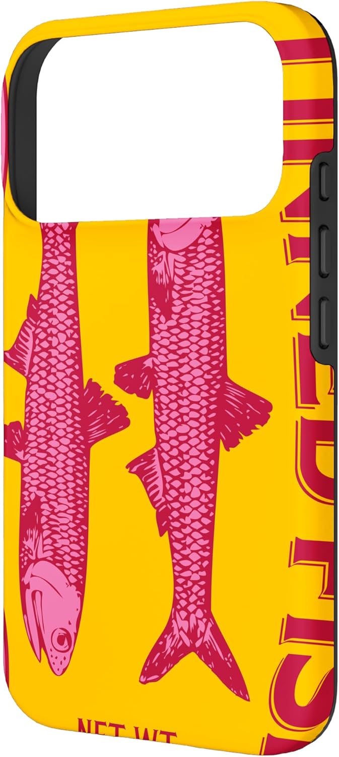 Tinned Fish, Tinned Sardines, Fish Lover Design Case for iPhone 17 Pro