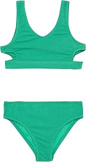 مايوه بكيني مصنوع من نسيج محبوك بقصة عادية للبنات من ديفاكتو، موديل B6993A8