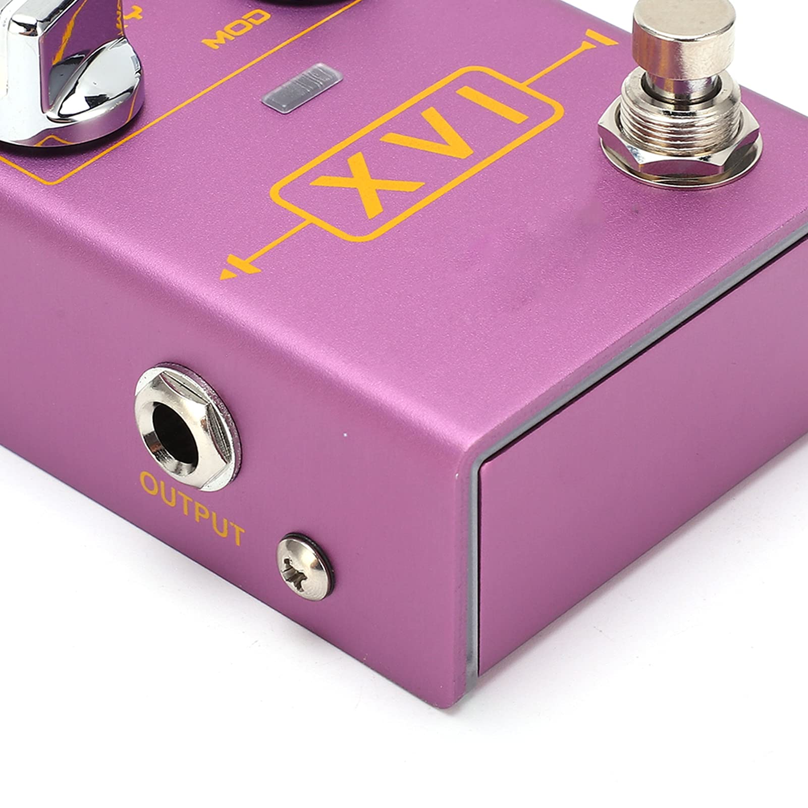 Pédale D'effet Octave Effets Mod Guitare électrique Indépendante Haut vers Le Bas R‑13 Violet