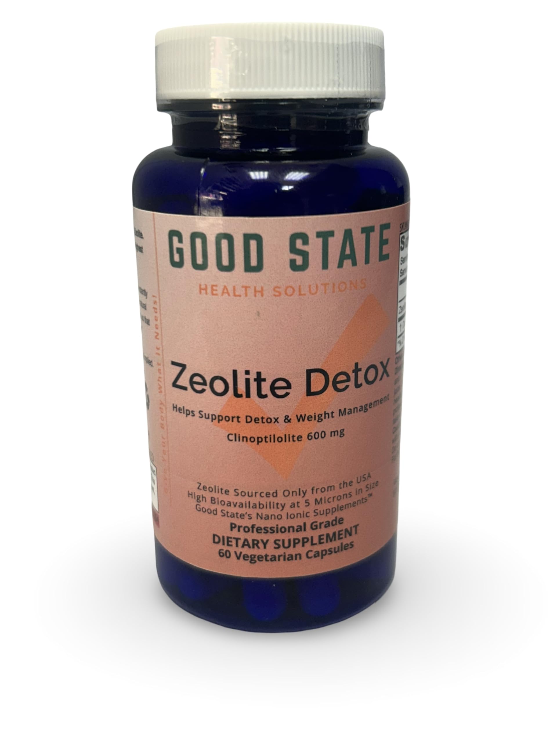 Amazon.com: Good State Zeolite Detox - Clinoptilolite 600 mg per