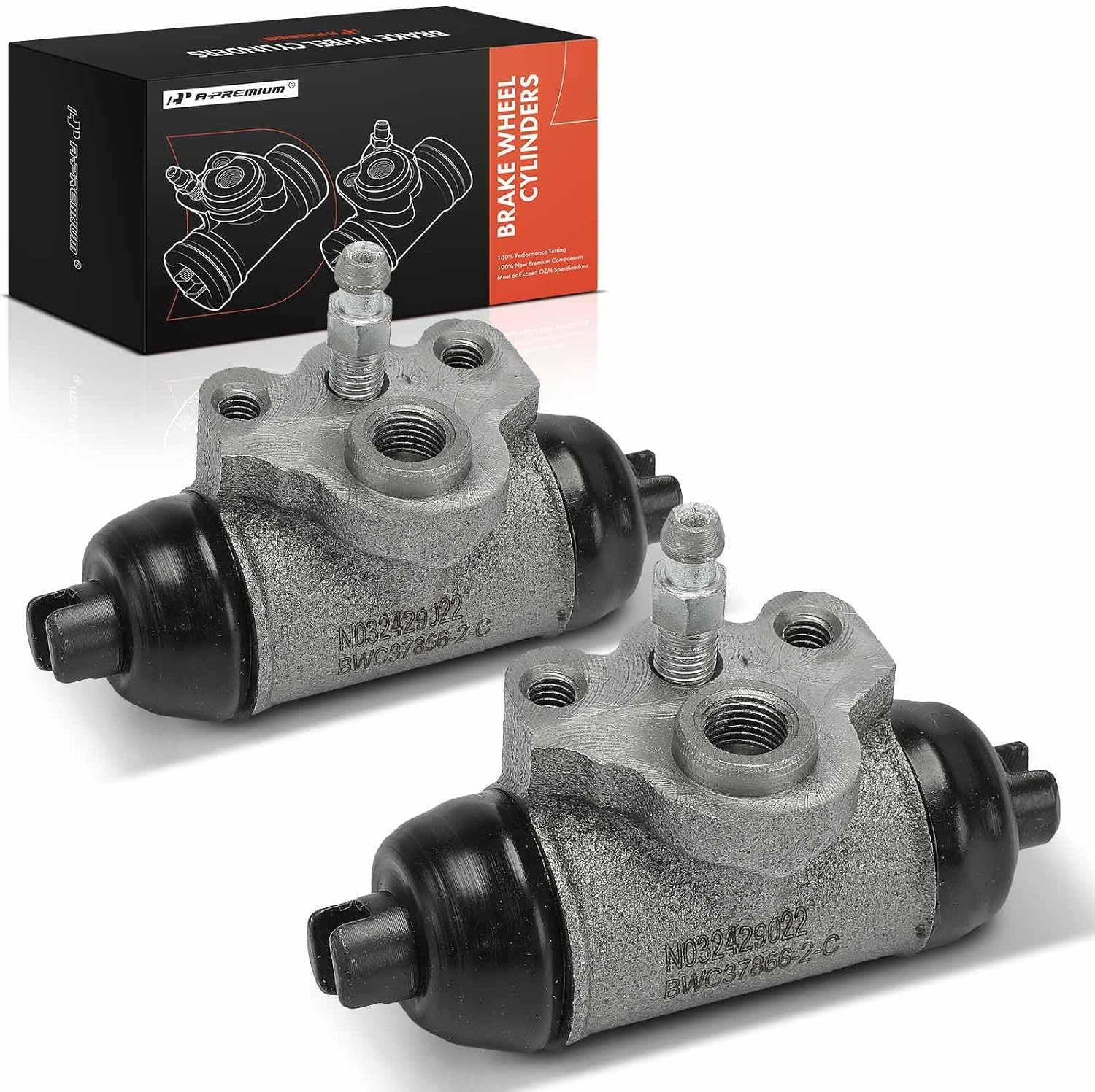 A-Premium Rear Drum Brake Wheel Cylinder Compatible with Select Mitsubishi, Dodge, Eagle and Plymouth Models - Mirage 1991-1994 1999-2002, Expo LRV 1992-1993, Colt 1991-1994, Summit 1991-1996