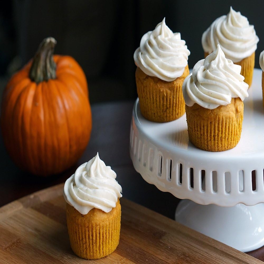 Pumpkin Cupcake Fragrance Oil (8 oz Bottle) for Candle Making, Soap Making, Tart Making, Room Sprays, Lotions, Car Fresheners, Slime, Bath Bombs, Warmers…