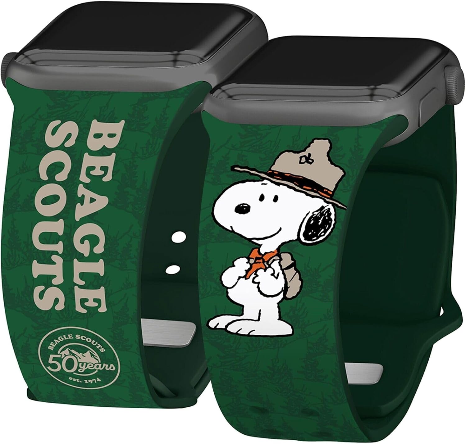 Peanuts Beagle Scouts HD Watch Band Compatible with Apple Watch