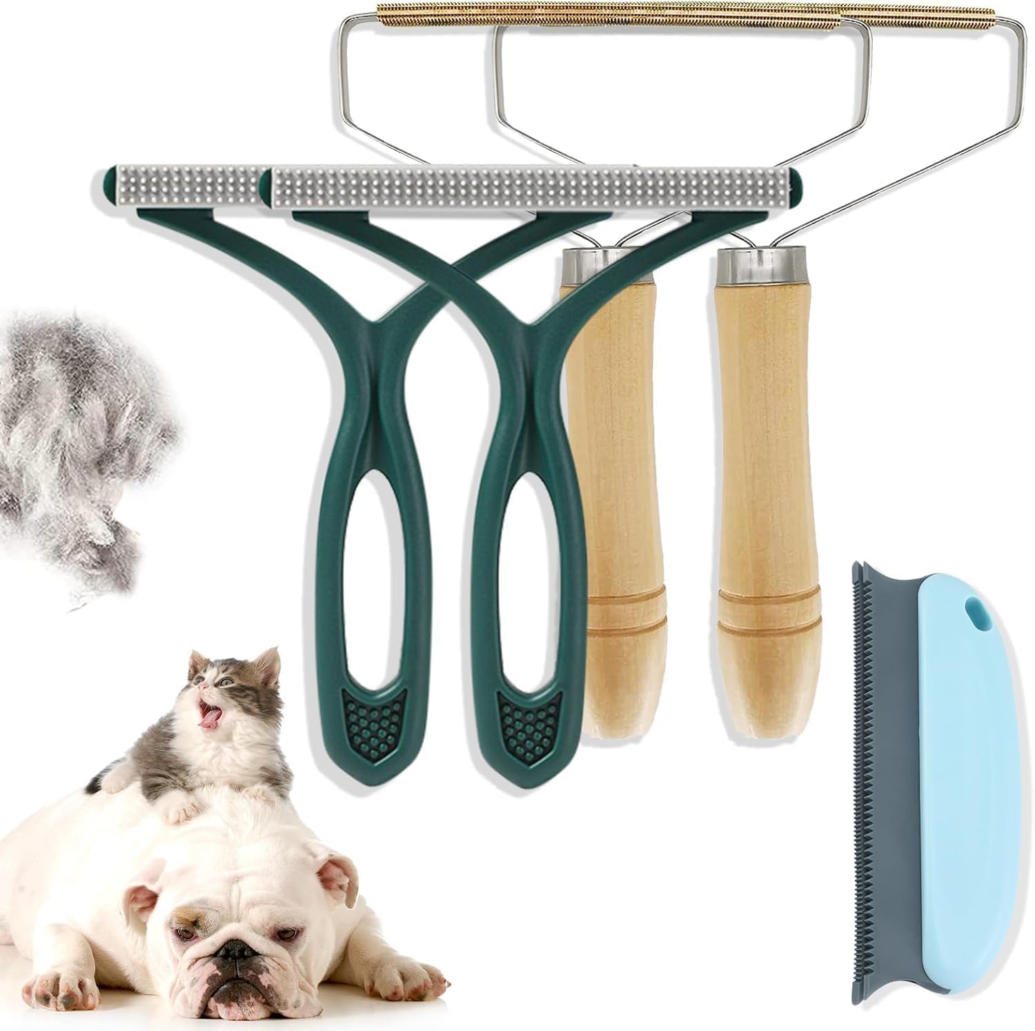 Pet Hair Remover, Portable Dog Cat Hair Remover, Lint Remover, Reusable Pet Hair Removal Tool, Lint Shaver Cleaner Pro