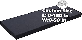 Sponsored Ad - Kiyeocca Custom Bench Seat Cover for Indoor Furniture Cushion, Thicken Linen-Like Non-Slip Cushion Cover, N...