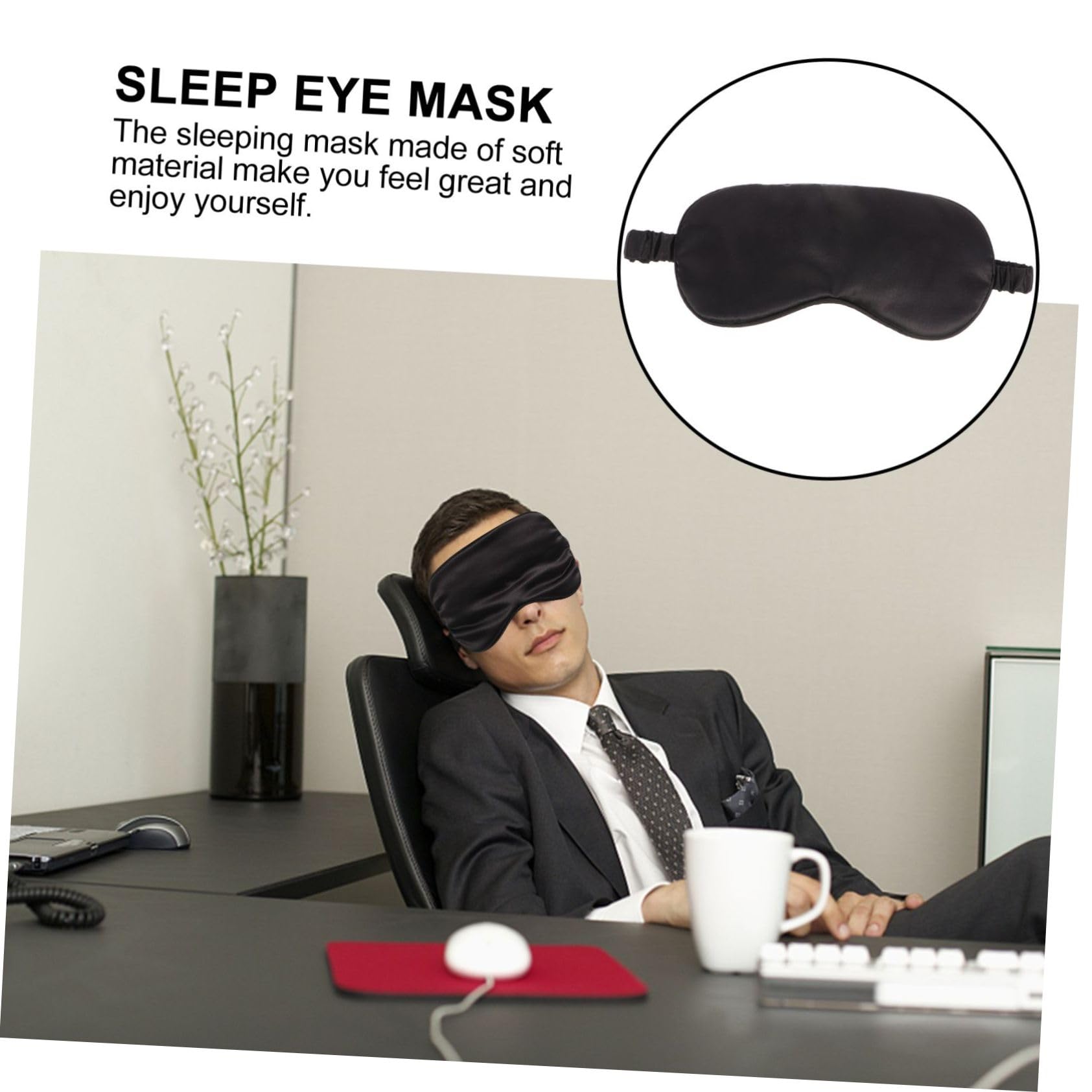 GLEAVI 12 Stk Blackout-Schlafmaske Augenklappe Augenmaske aus Seide Schlafauge für Frauen elastischer Gürtel lidschatten Schlafmaske aus Seide schlafender Augenschirm nachts
