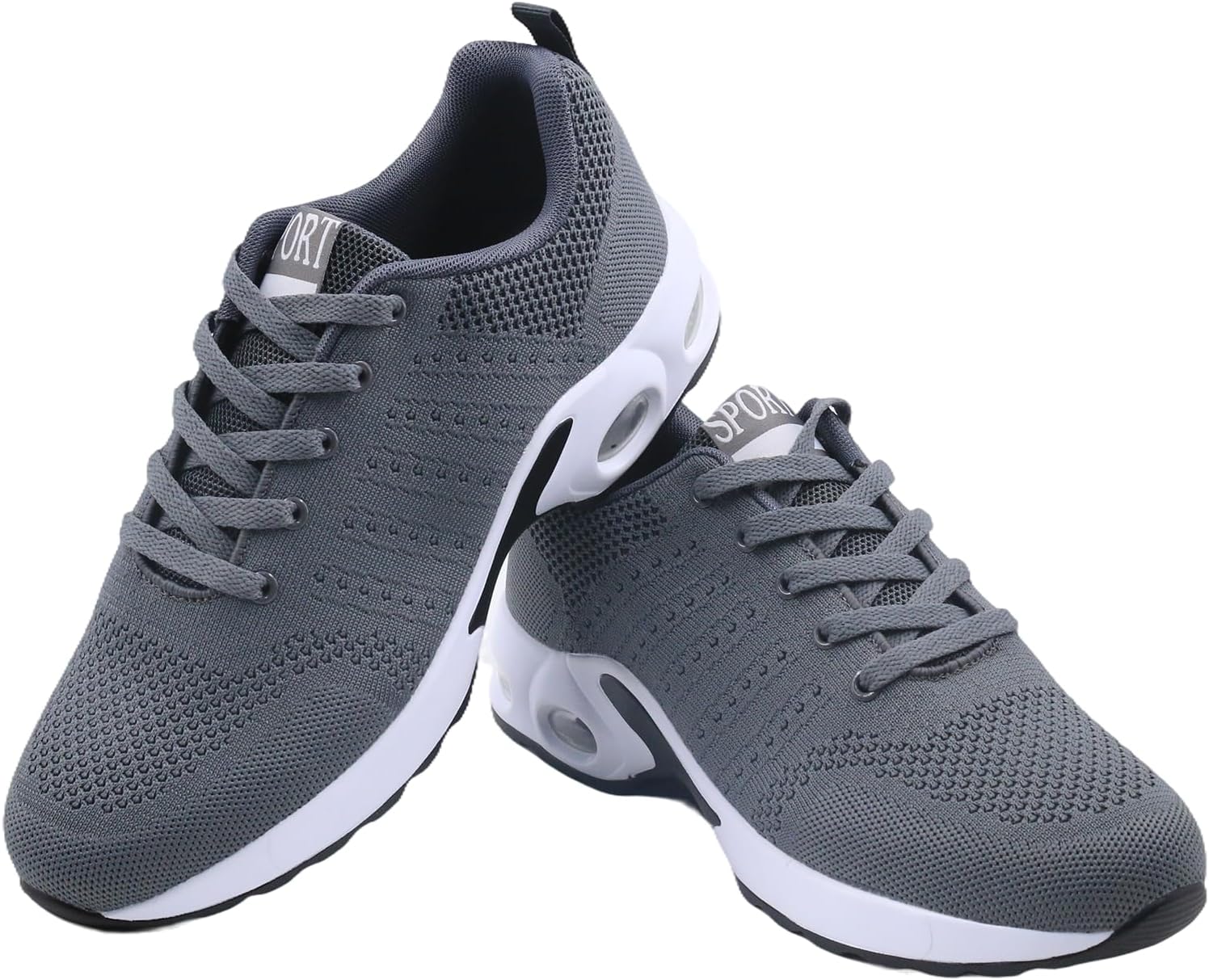 AioTio Walking Shoes Men's Sports Shoes Trainers Breathable Lightweight Arch Support Shoes for Everyday Jogging Walking and Fitness Shoes