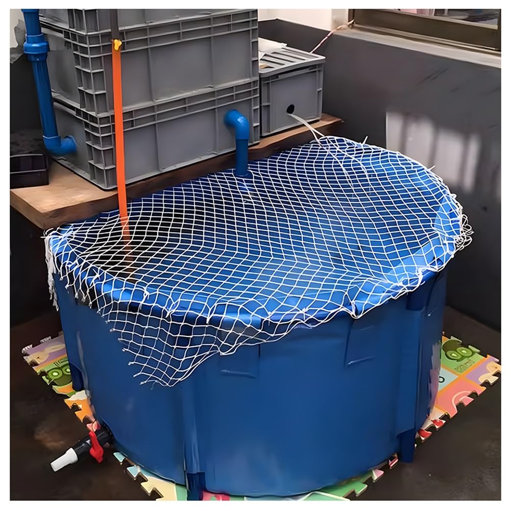 Bassin d'aquarium pliable en toile 2400L avec vanne de vidange pour culture de koïs