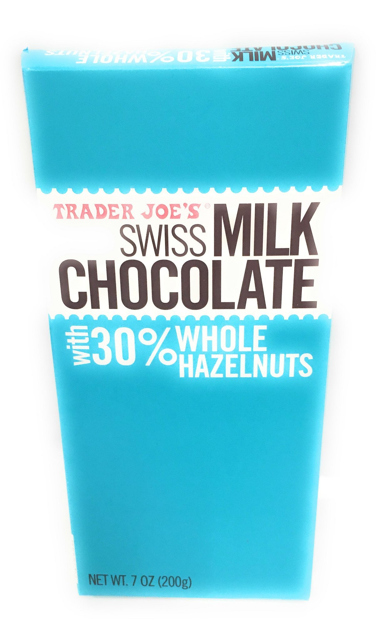 Buy Trader Joes Swiss Milk Chocolate with 30 Whole Hazelnuts Online at