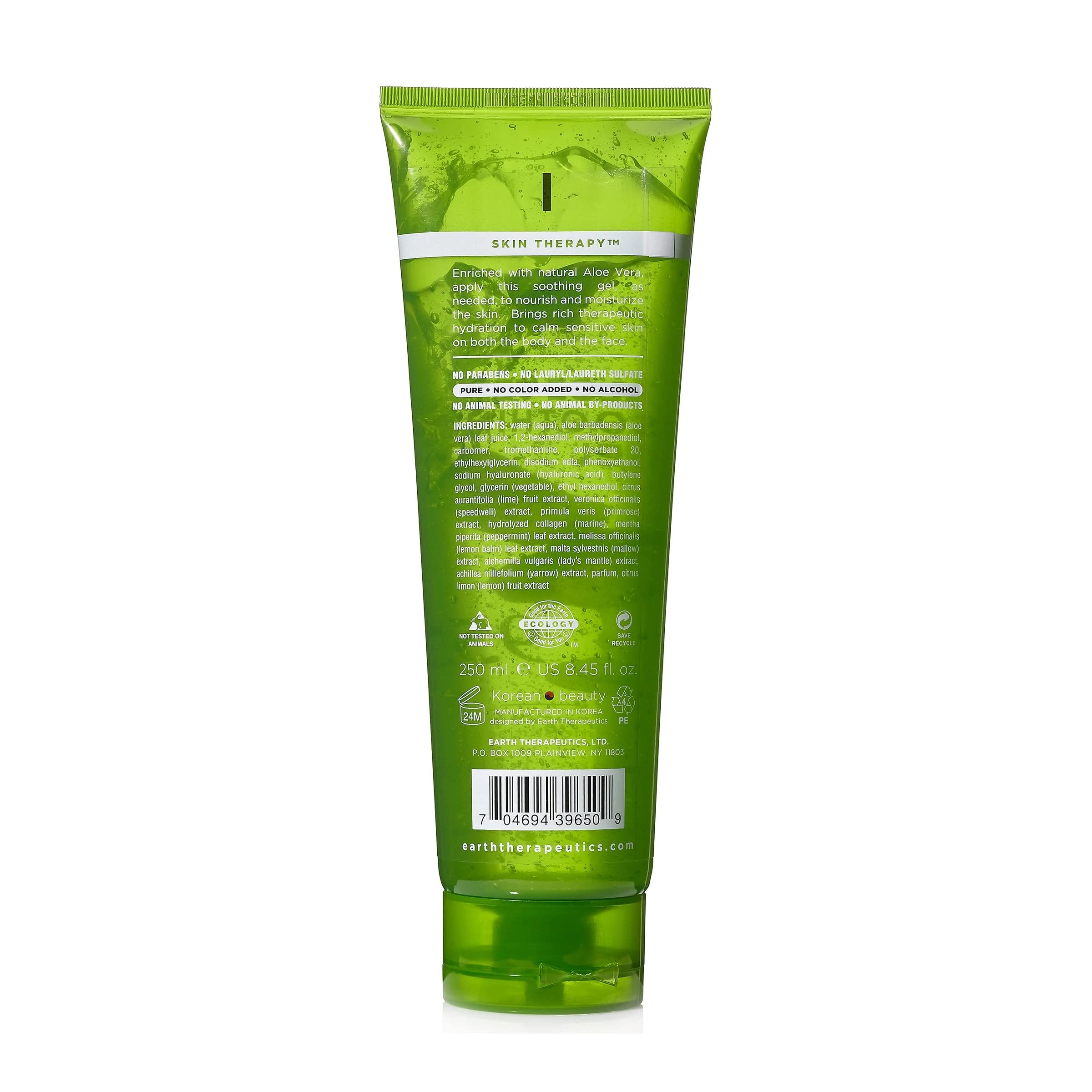 Amazon.com: Earth Therapeutics Aloe Vera Soothing Gel (8.45 oz