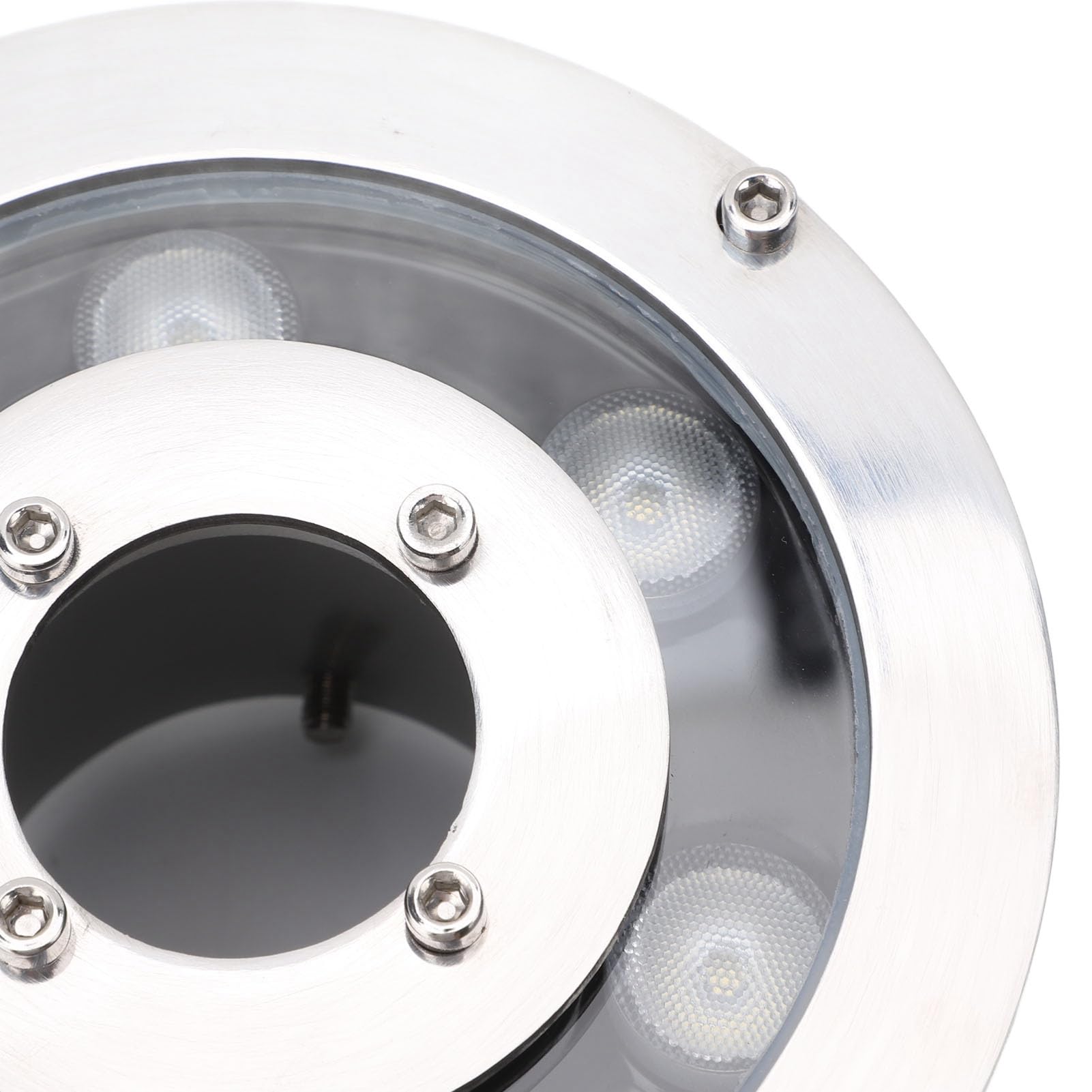 LICAEVEY Lampe Fontaine LED Acier Inoxydable Haute Luminosité Immergible
