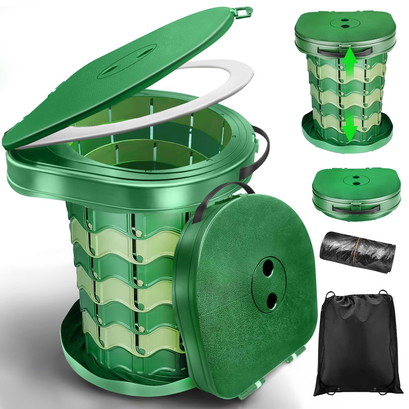 toilette portable camping avec couvercle