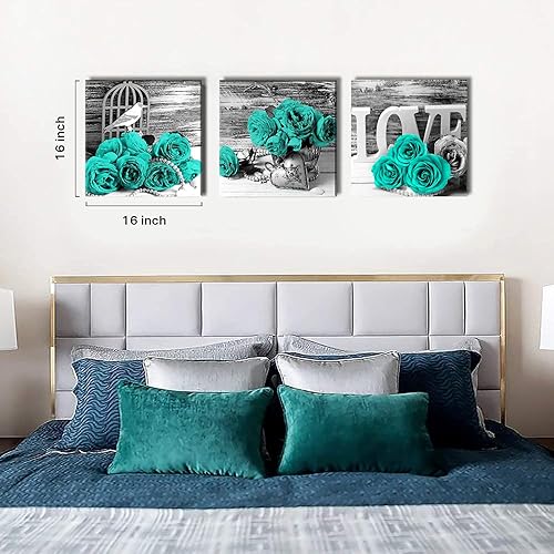 Miniatura 253 de Arte de pared de naturaleza con plantas verdes, decoración de pared de hojas botánicas tropicales, impresiones en lienzo para dormitorio, Hoja