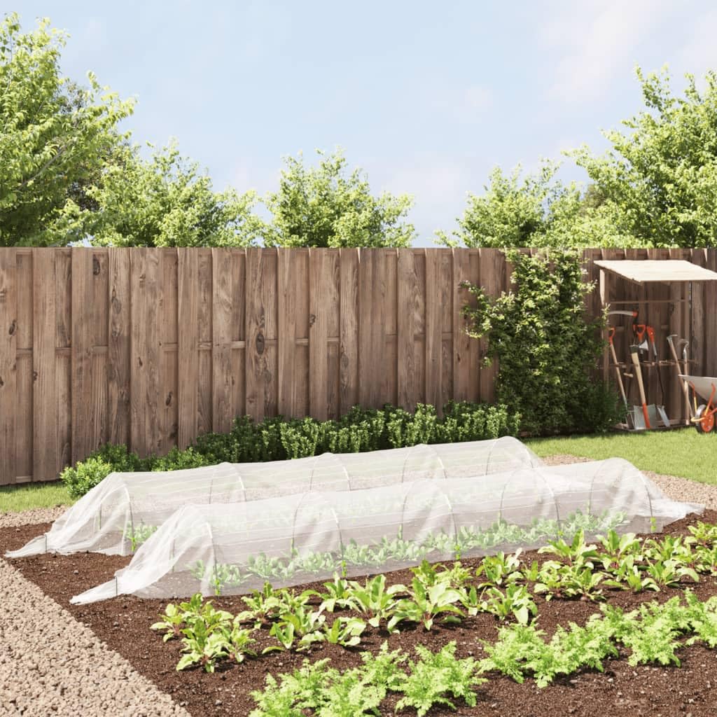 Hogar y jardín, túneles de red para muebles, 2 unidades, 1,5 x 5 m, fibra de vidrio y polipropileno