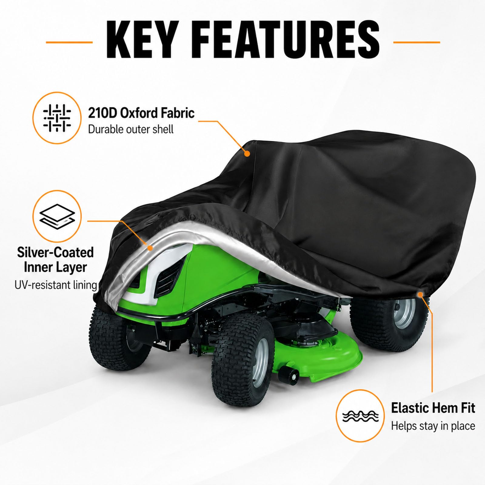 Copertura per Tosaerba Rider per STIGA Tornado PRO 9121 XWSY 2020-2021