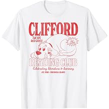 Clifford The Big Red Dog Reading Club Est. 1988 Kids Books T-Shirt