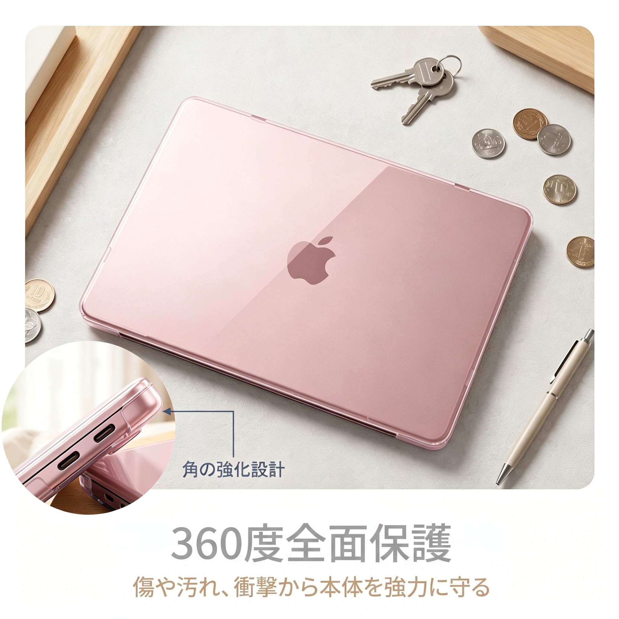 Amazon | KPNS 対応 MacBook Neo 13インチ 用 ケース A18 Proチップ