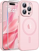 Vista 153 de FNTCASE - Funda para iPhone 15, iPhone 14 y iPhone 13, magnética, translúcida, fina y antigolpes, protección de grado militar, resistente a caídas