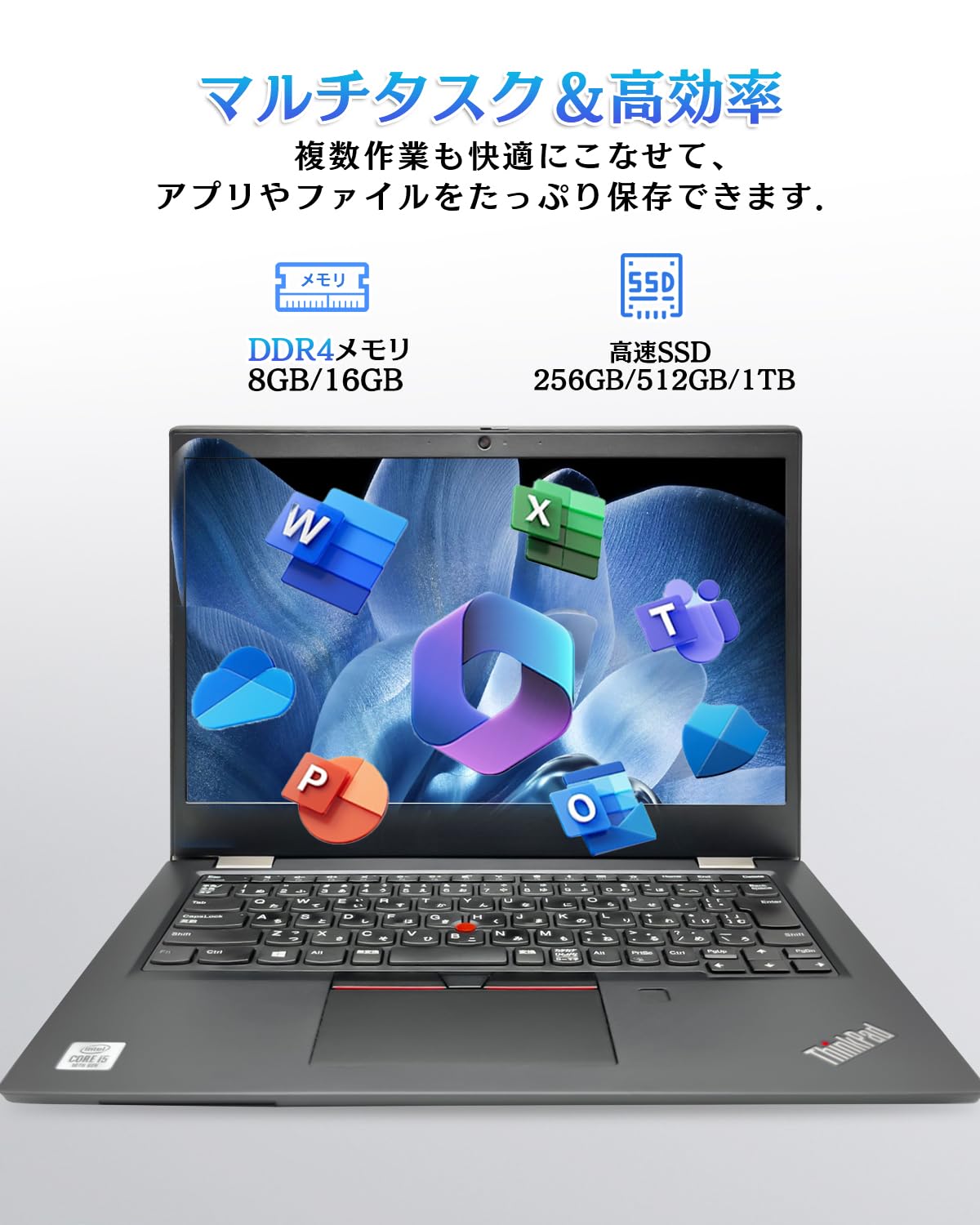 Amazon.co.jp: 【整備済み品】 ノートパソコンThinkPad L13 office 