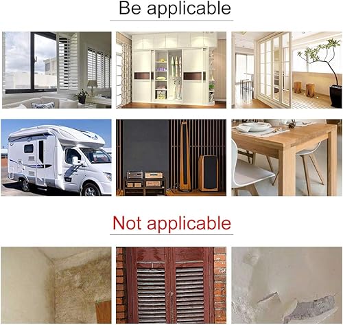 Miniatura 7 de 2 Rollos de 2 Pulgadas de Ancho x 12 Pulgada de Grosor Cinta de Sellado de Espuma de Celda Abierta para Burletes de Aire Acondicionado, Cinta de