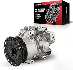 Torchbeam 471-1496 Kit de compressor de ar condicionado automotivo compatível com xB 2004-2006, xA 2004-2006, substitui 88310-5225080, 88310-52530, 88310-5257084, 88310-522555 0, CO-1 1034C, 97376