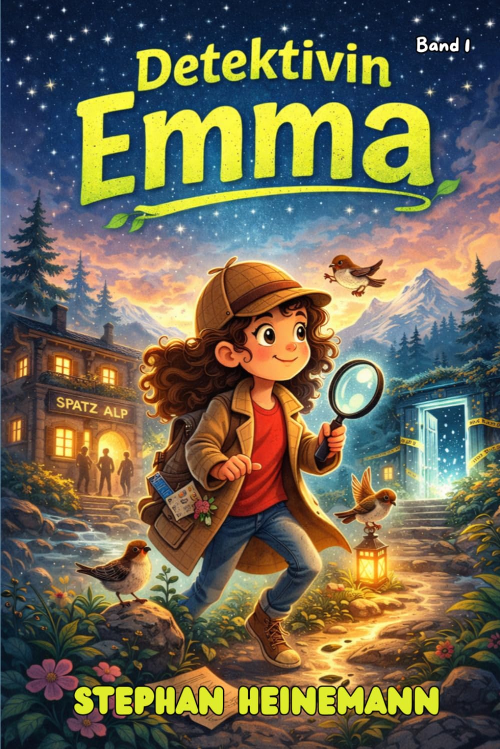 Kinderbuch Krimi: Detektiv Emma und das verschwundene Zimmer 303: Ein magisches Detektivabenteuer mit sprechenden Tieren für Kinder ab 5 Jahren (Detektivin Emma – Spannende Detektivgeschichten)