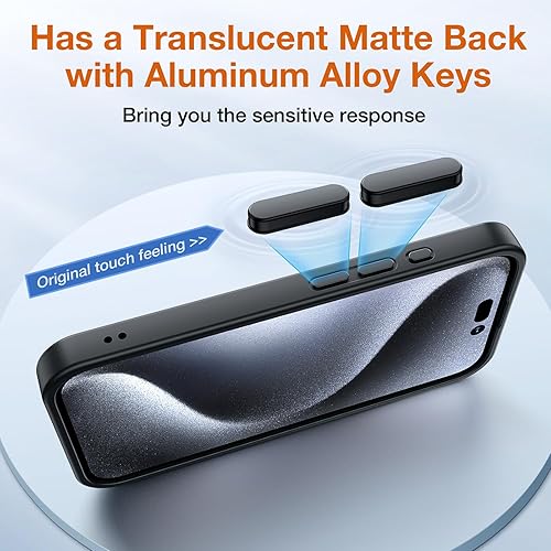 Miniatura 549 de Funda para iPhone 12, a prueba de golpes, para iPhone 12 Pro, protección contra caídas de grado militar, parte trasera dura, delgada, translúcida