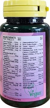 Health Plus Menopause Complex : Women's Health Supplement : 60 Tablets, in a Planet-Friendly 99% Recycled Pot
