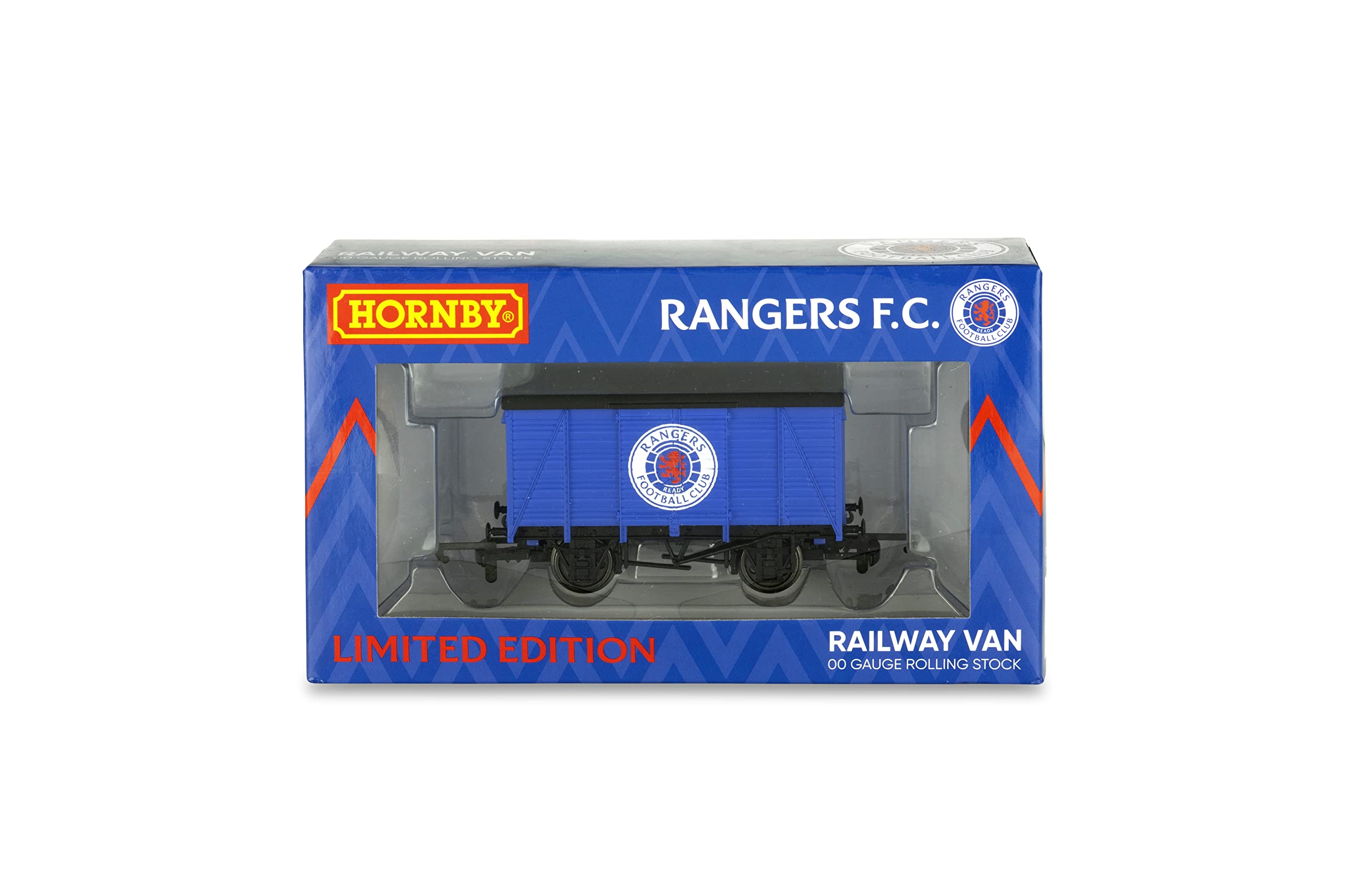 Sporting Profiles Glasgow Rangers Football Club FC Official Hornby Limited Edition Train Vent Van OO Gauge