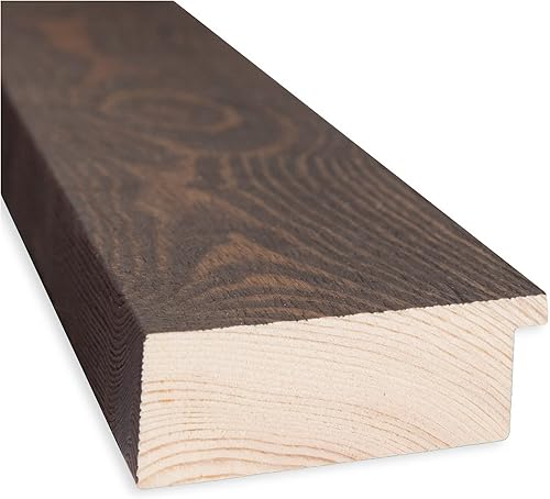 Miniatura 8 de Amanti Art Espejo de pared de puerta de madera, espejo de longitud completa (53.5 x 19.5 pulgadas), espejo de cuerpo completo marrón búho y espejo