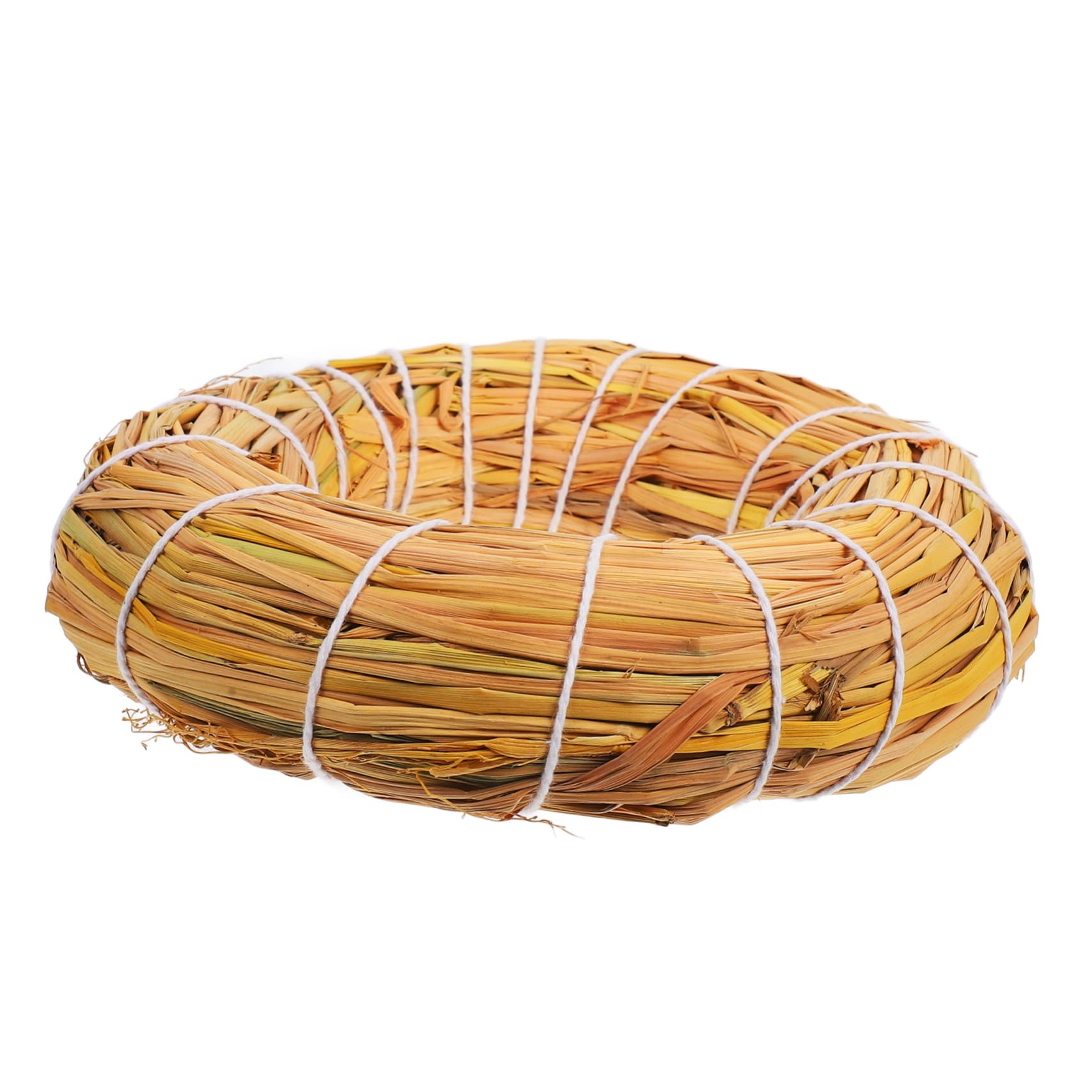 Cabilock Natural Straw Ring DIY Wreath Craft Base Xcm for Christmas Wall Decor Bulk Wreaths