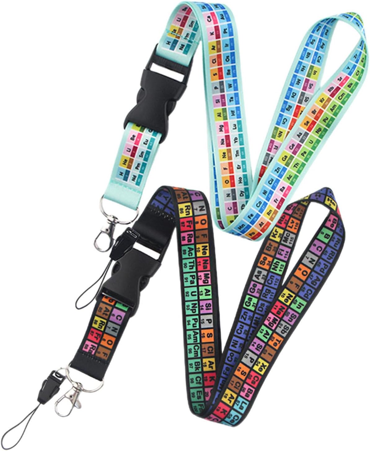 YARNOW 2pcs Decorative Phone Lanyards for Cell Phones with Easy to Install and Remove Polyester and Plastic Material, for DIY Use and Gifts for Women