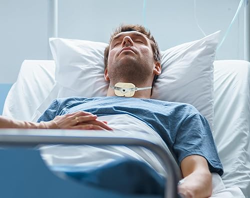 Miniatura 5 de 3 almohadillas para traqueotomía, fundas reutilizables para tubo de traqueotomía, almohadillas de soporte de tubo de traqueotomía, suministros de