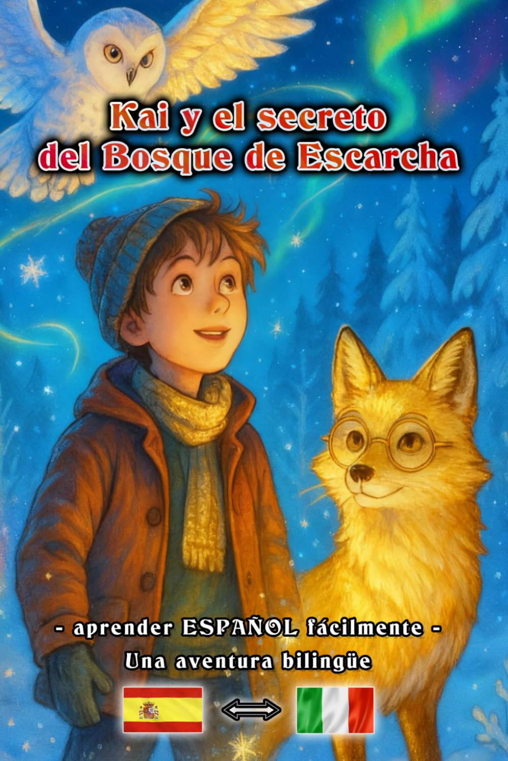 Kai y el secreto del Bosque de Escarcha – aprender ESPAÑOL fácilmente - Una aventura bilingüe para jóvenes y adultos | Italiano - Español