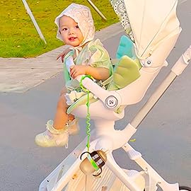 RTMOK Silicone Pacifier Clip,Applies to Car Seat,High Chair,Stroller Accessories,Cribs,Rocking Chair