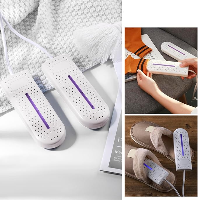 Secador portátil para zapatos con 3 modos de temporizador miniatura 2
