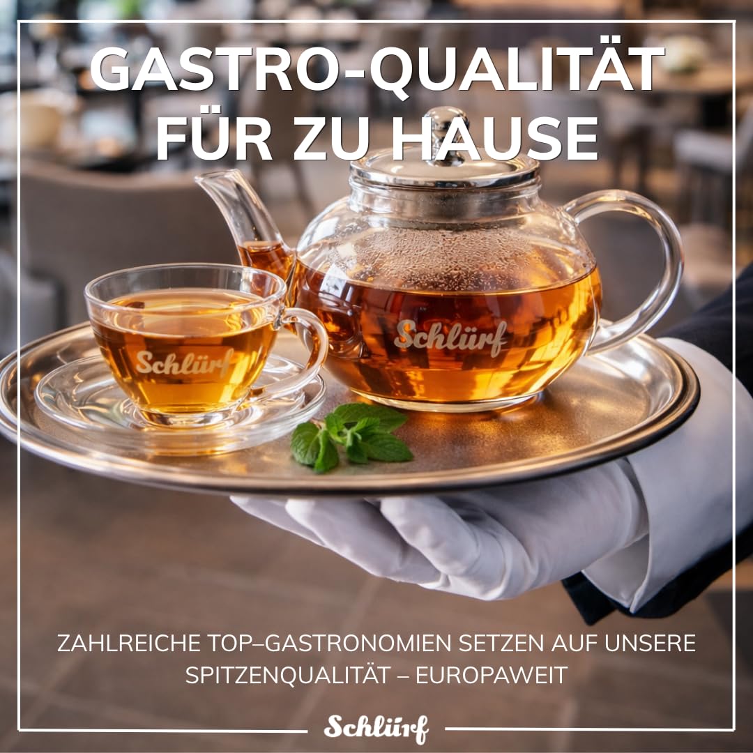 Schlürf „Greete" – Aromatischer BIO Grüner Tee aus China – Reiner Nebeltee zart-süßlich – 27 PLA Pyramidenteebeutel – PLA-Teebeutel auf Basis pflanzlicher Rohstoffe – Einzeln kuvertiert