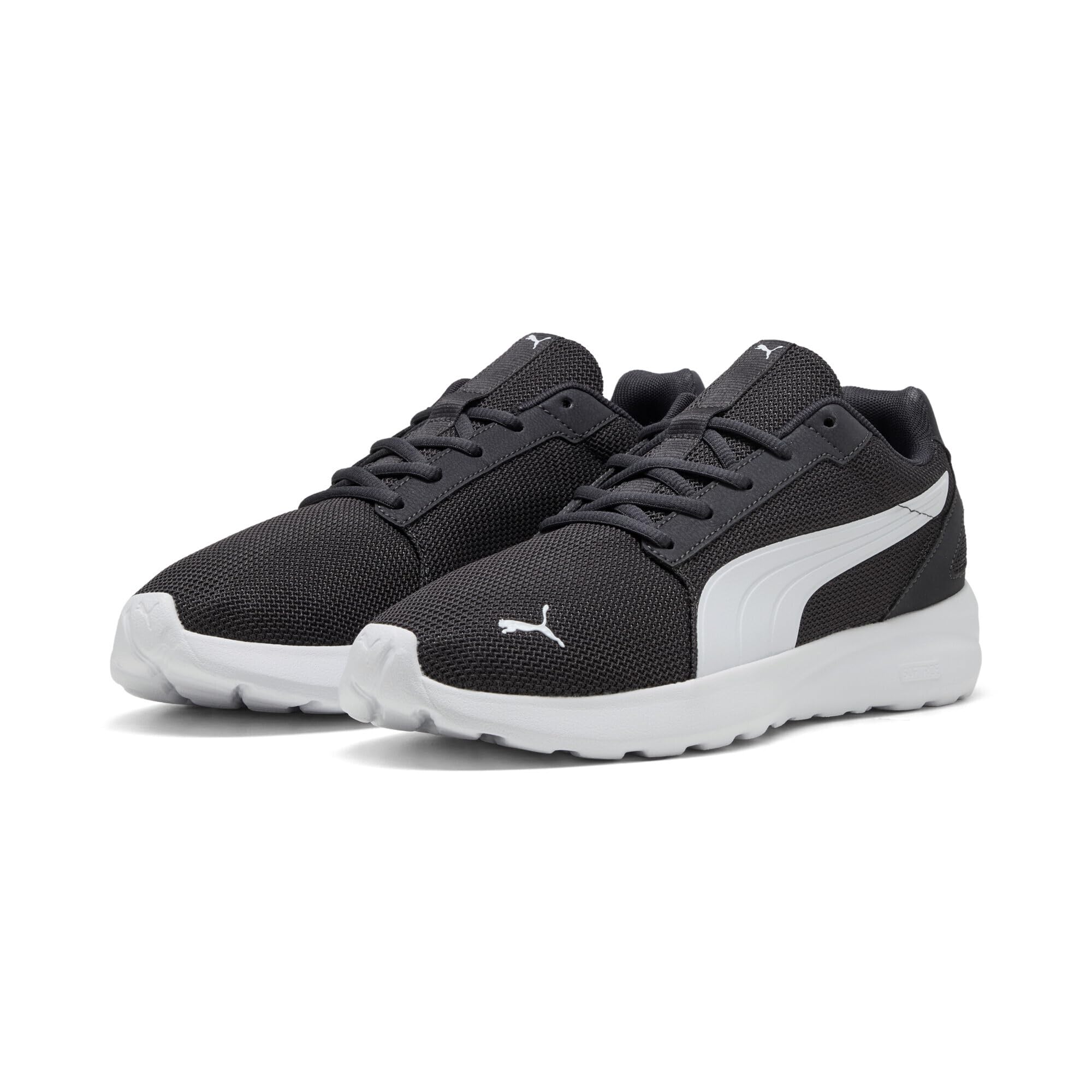 Puma Sneaker Unisex Softride Cosmic Lt, Flat Grigio Scuro Puma Bianco, 48.5 EU