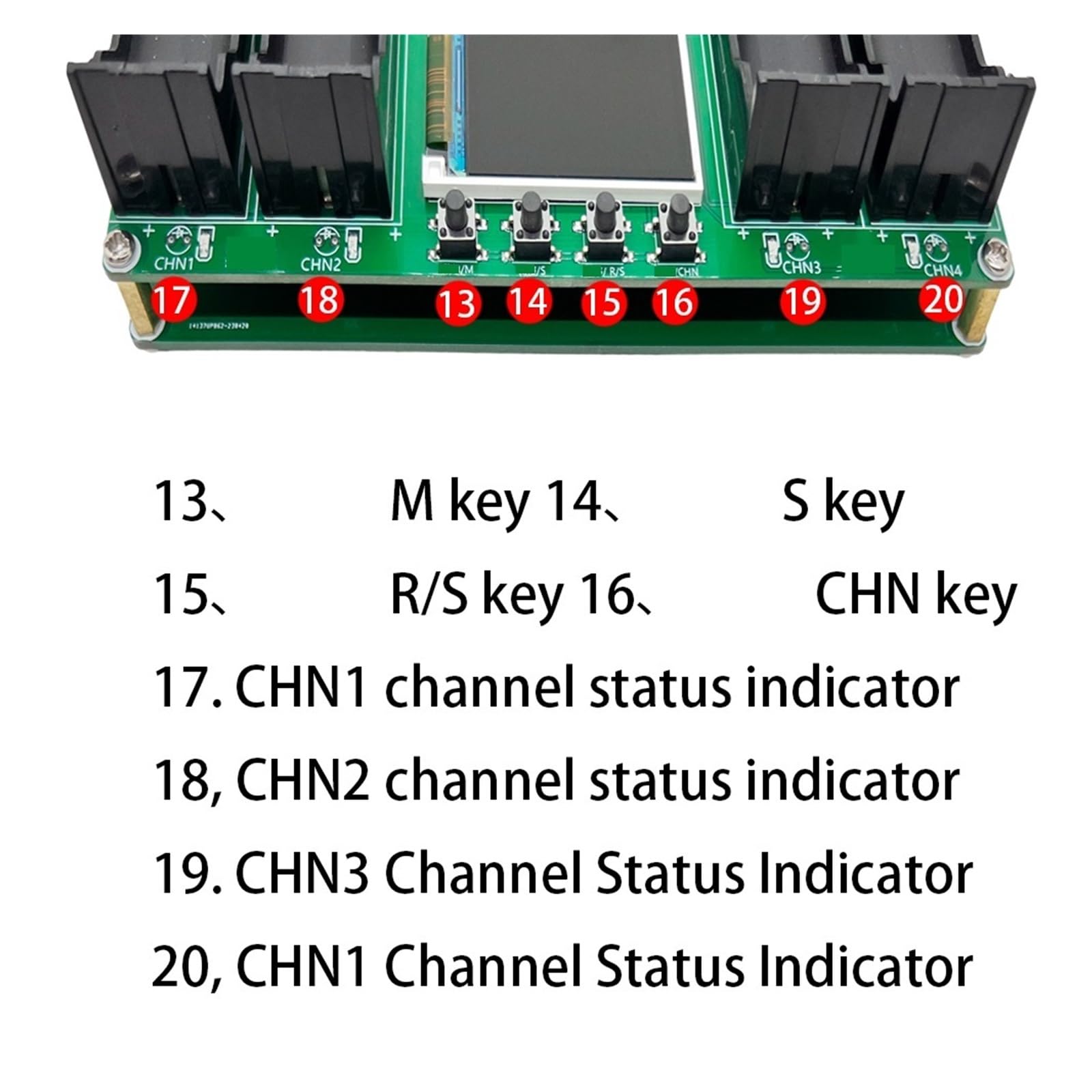 LCD-Display Batteriekapazitätstester MAh MWh Lithiumbatterie Digitales Batterieleistungsdetektormodul Batterietester Typ-C PräZise Erkennung