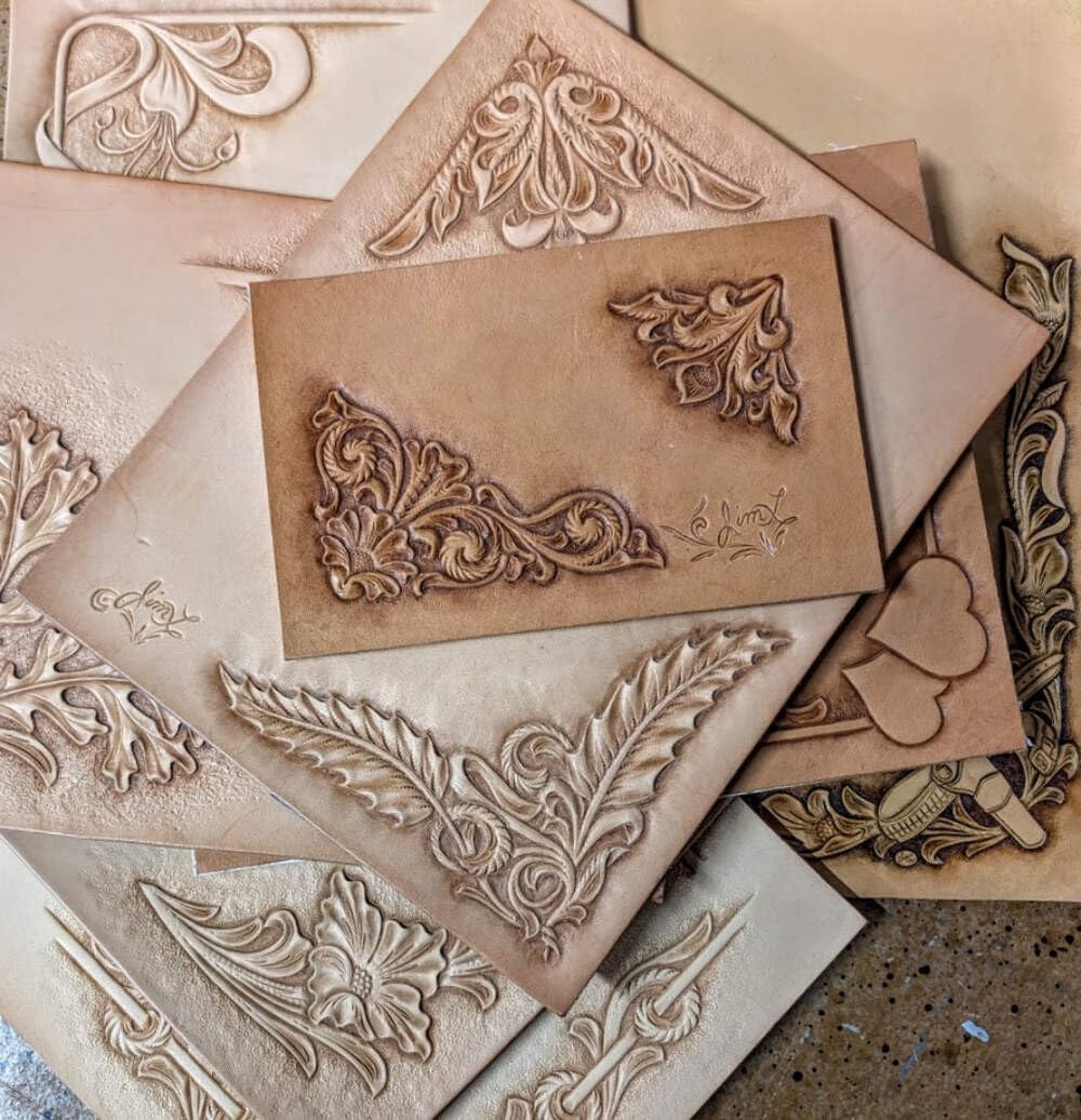 Jim Linnell - Classic Corner Patterns (Leathercraft Designs)