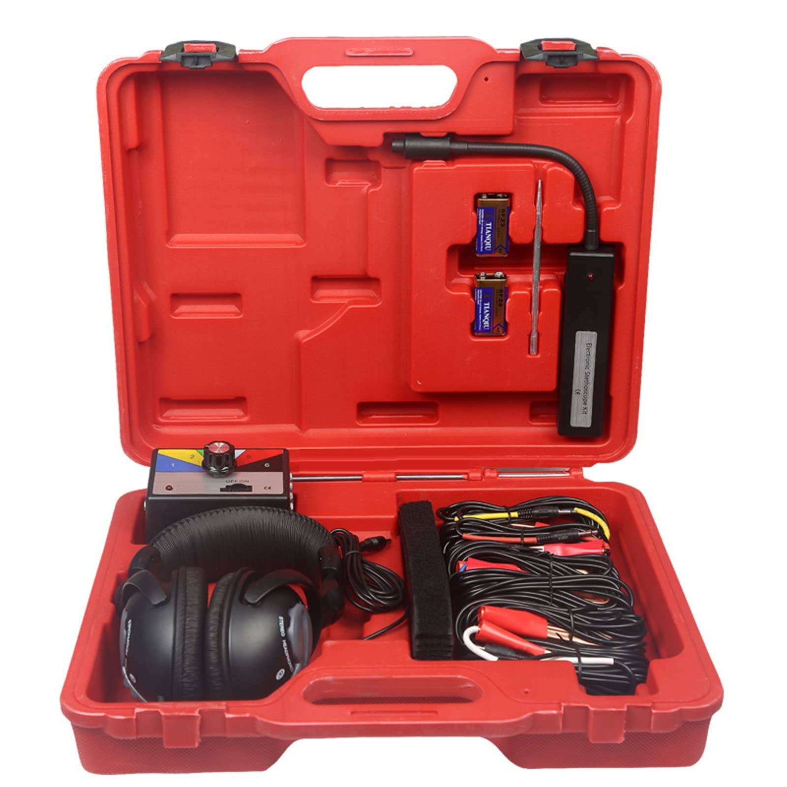 Kit De Estetoscopio Electrónico Motor Caja De Cambios Radiador Detector De Fallas Herramienta De Diagnóstico Reparación Automóviles Herramienta Inspección Estetoscopio Mecánico Electrónico
