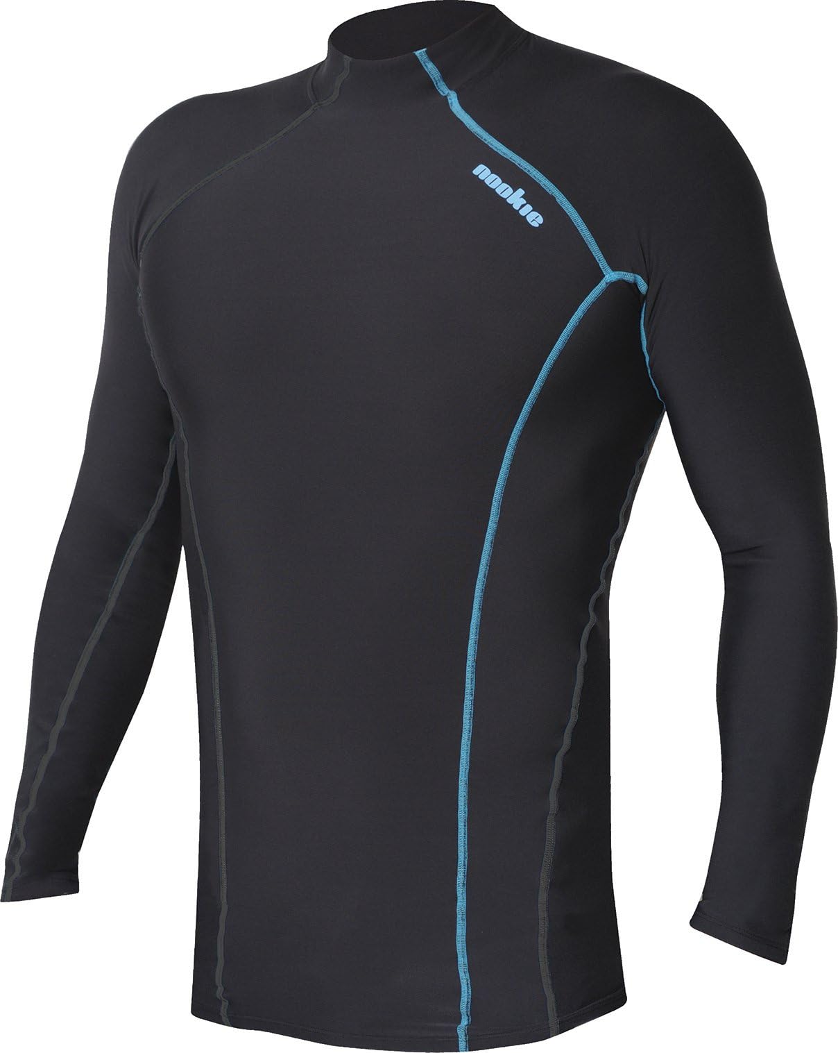 Nookie Thermal Base Softcore Long Sleeve Top Black Blue - Thermal Warm Heat Layer Layers Easy Stretch