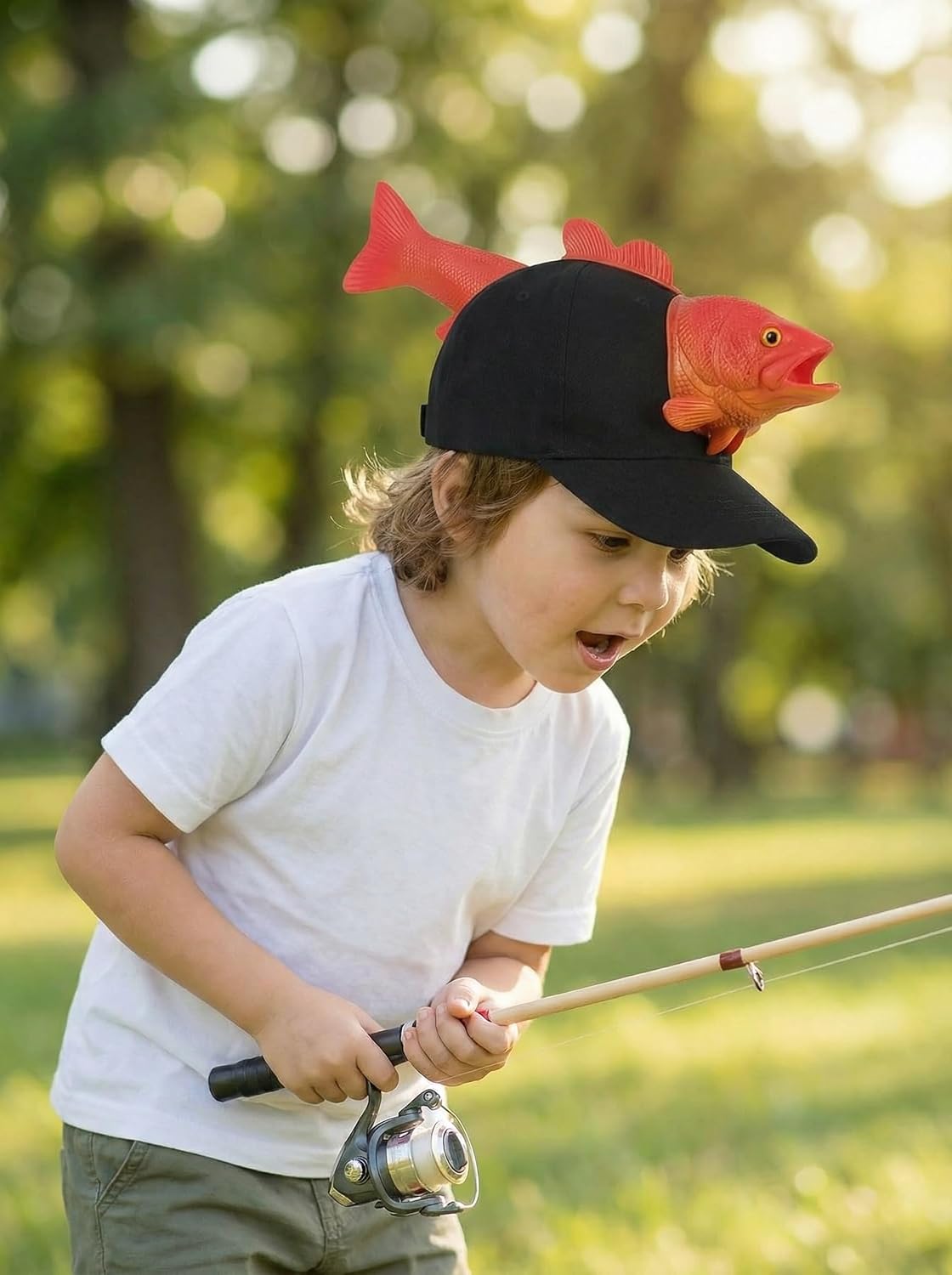 Kids 3D Cartoon Animal Baseball Cap Boys Girls Adjustable Sun Hat Novelty Outdoor Toddler Youth Crazy Hat Day Gift