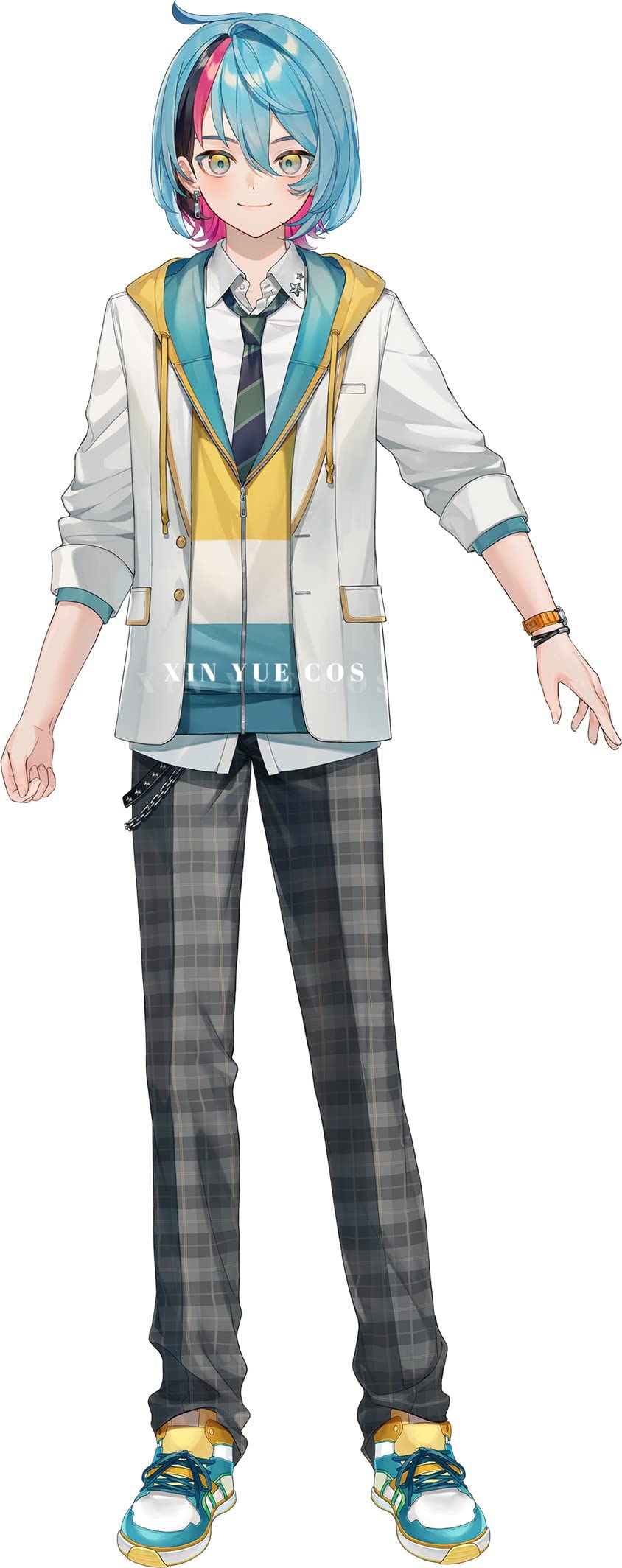 Amazon | バーチャルYouTuber Vtuber Kyo Kaneko (金子 鏡) コスプレ 