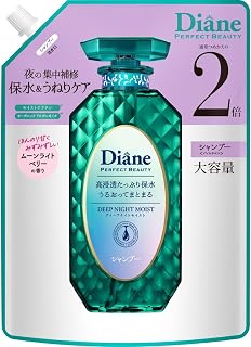 Diane 黛丝恩 【大容量】洗发水 [夜间保水&膨胀护理] 月光浆果香味 完美美人 深夜滋润 替换装660ml
