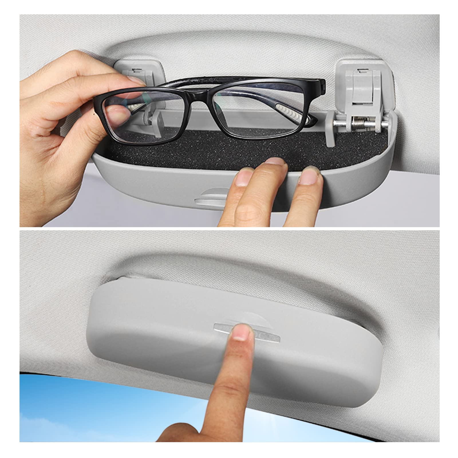 Porta Occhiali Per VW T-Roc 2018-2023 - Grigio, Da Installare Sul Tetto - Foto 6