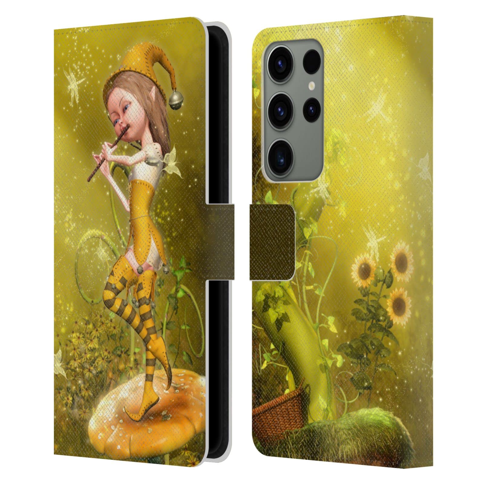 Protection cuir Samsung Galaxy S23 Ultra Simone Gatterwe fée - 7